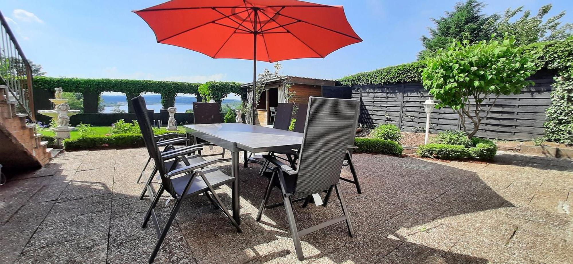 Ferienhaus Am Seeblick Garten, Grill, Billard, Dart, Bike, Sauna Ww-Seeblick Driedorf Dış mekan fotoğraf